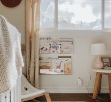 Load image into Gallery viewer, James Reese Baby | Clear Acrylic Bookshelves